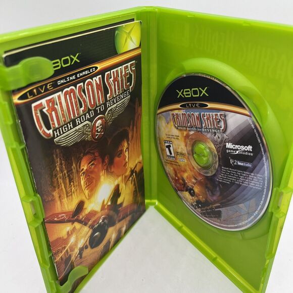 Crimson Skies High Road To Revenge Xbox - Complete CIB - Tested - Picture 5 of 8